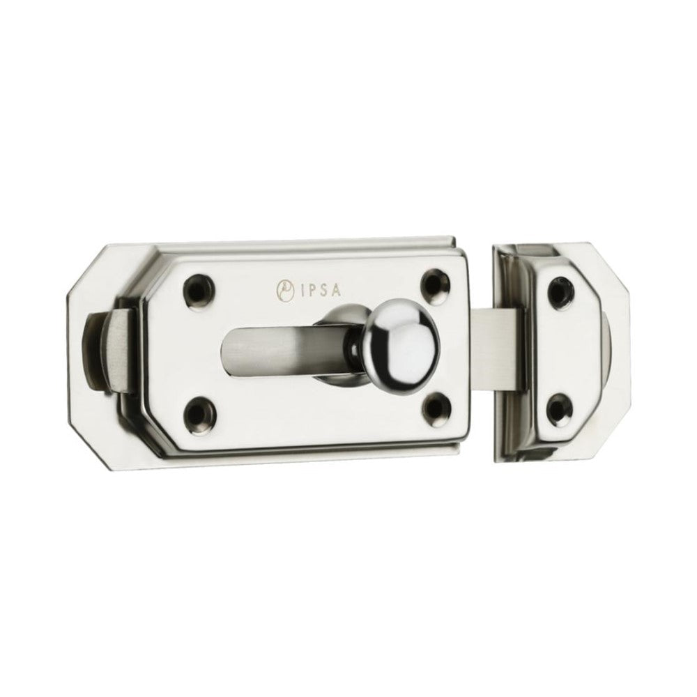 IPSA Stainless Steel Sliding Latch For Door Size 3 Inch Finish FSS Pack of 1